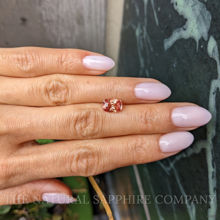 2.16 Ct. Padparadscha Sapphire from Ceylon (Sri Lanka)