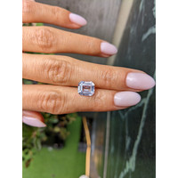 3.55 Ct. Purple Sapphire from Madagascar Life Style