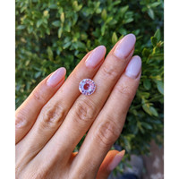 4.14 Ct. Purple Sapphire from Madagascar Life Style