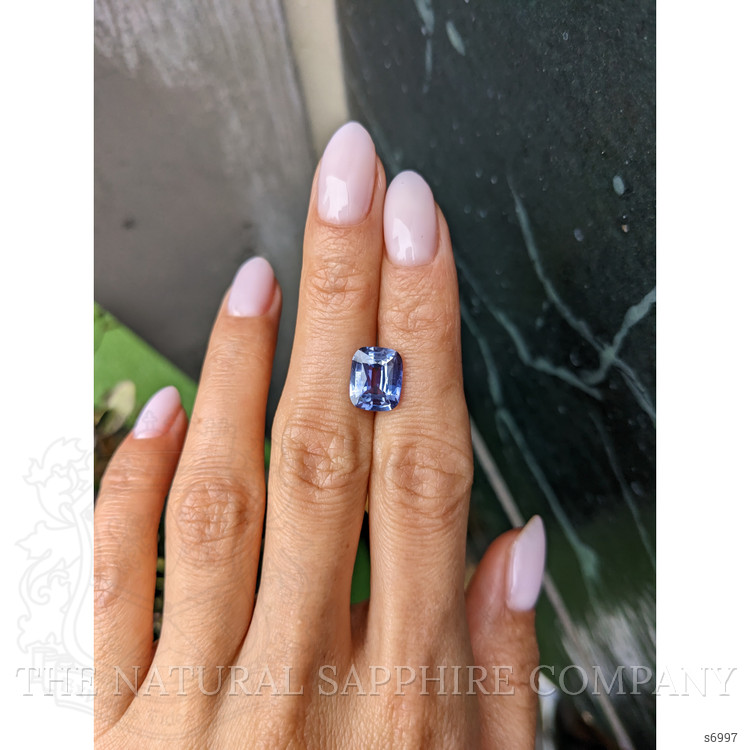 4.06 Ct. Violet Sapphire from Ceylon (Sri Lanka)