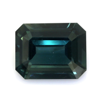 5.01 Ct. Bluish Green Sapphire from Madagascar Video