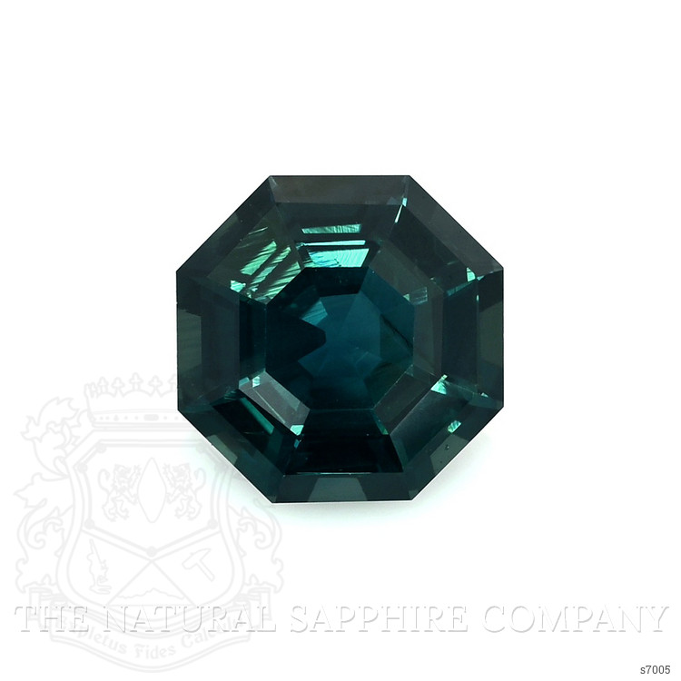 2.33 Ct. Greenish Blue Sapphire from Ceylon (Sri Lanka)