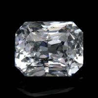 7.65 Ct. White Sapphire from Ceylon (Sri Lanka) Video
