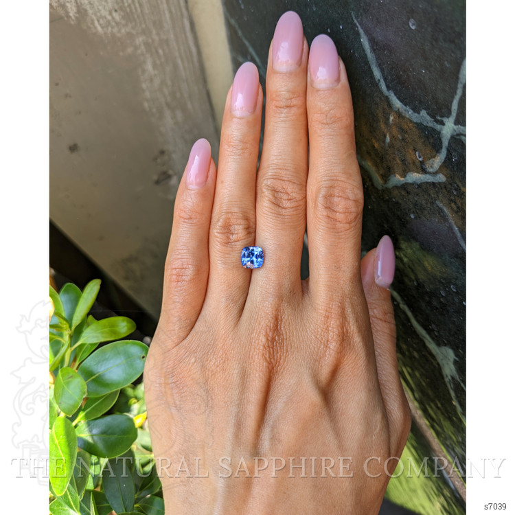 2.28 Ct. Blue Sapphire from Ceylon (Sri Lanka)