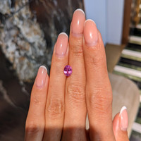 1.56 Ct. Pink Sapphire from Ceylon (Sri Lanka) Life Style