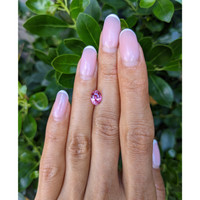 1.56 Ct. Pink Sapphire from Ceylon (Sri Lanka) Life Style