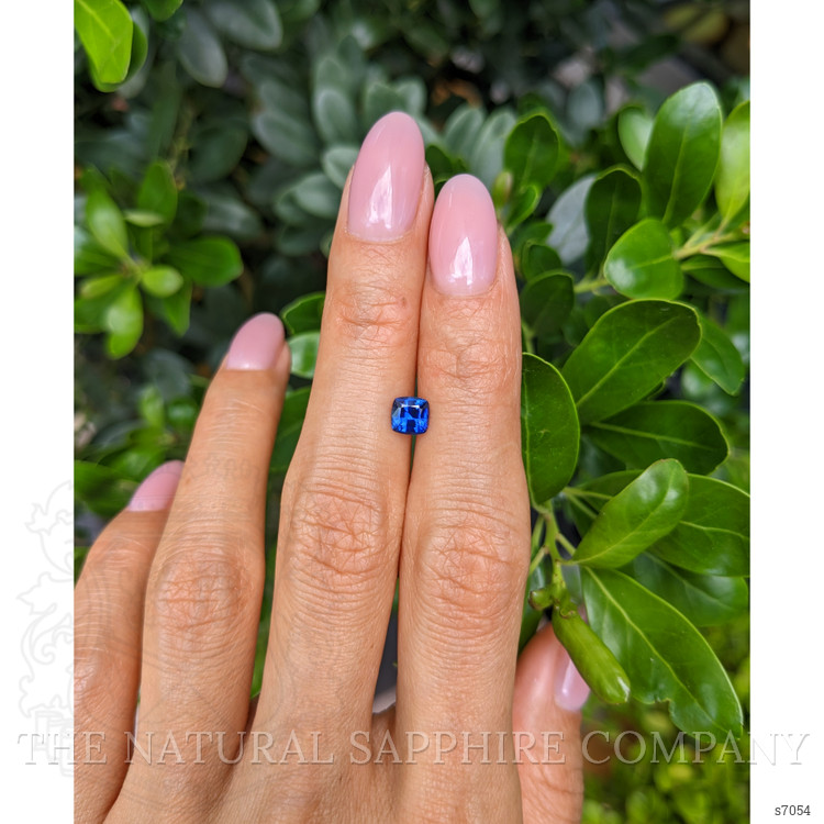 0.79 Ct. Blue Sapphire from Ceylon (Sri Lanka)