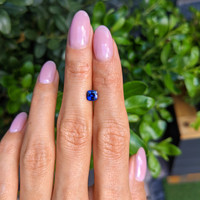 0.76 Ct. Blue Sapphire from Ceylon (Sri Lanka) Life Style