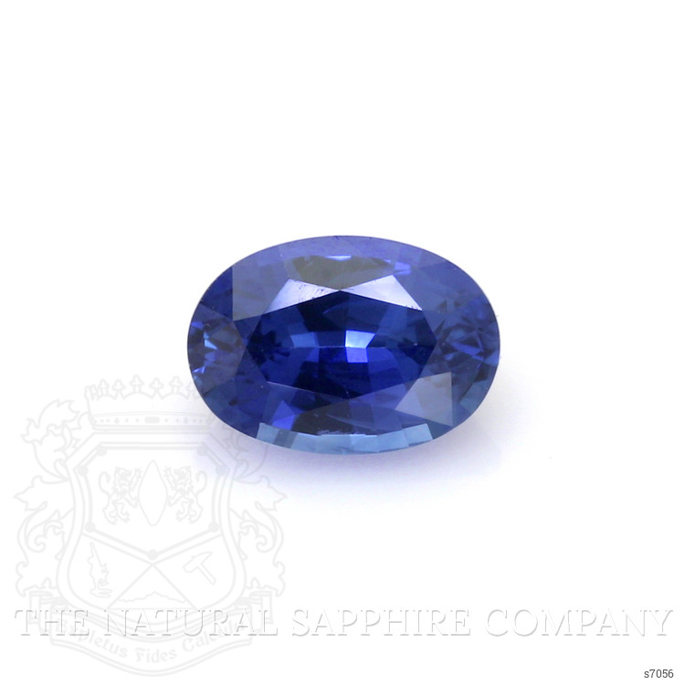 0.77 Ct. Blue Sapphire from Ceylon (Sri Lanka)