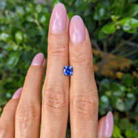 0.81 Ct. Blue Sapphire from Ceylon (Sri Lanka) Life Style