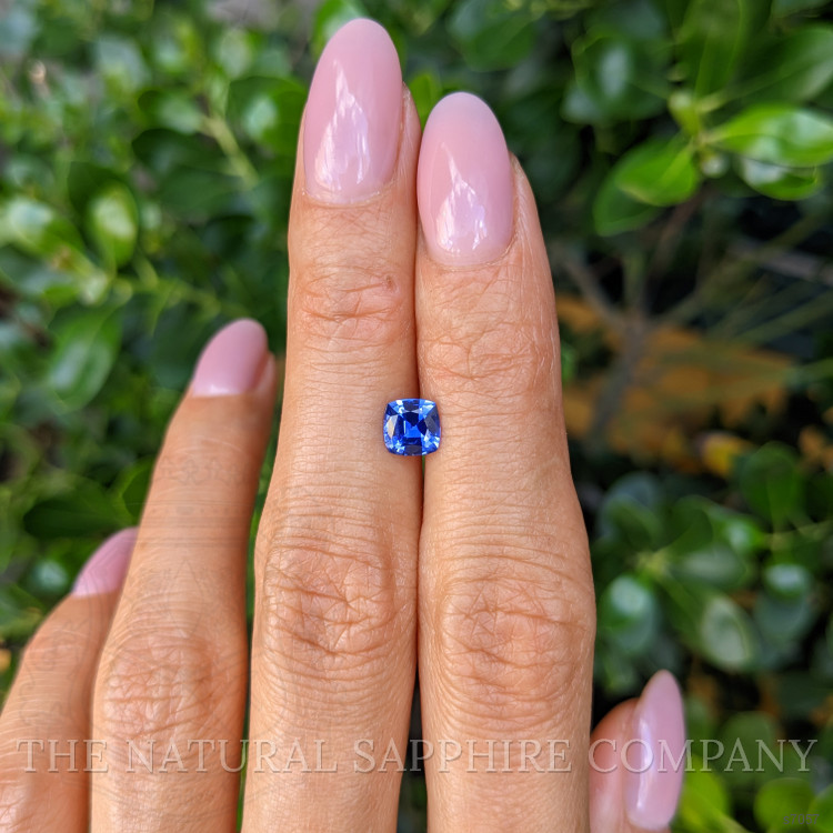 0.81 Ct. Blue Sapphire from Ceylon (Sri Lanka)