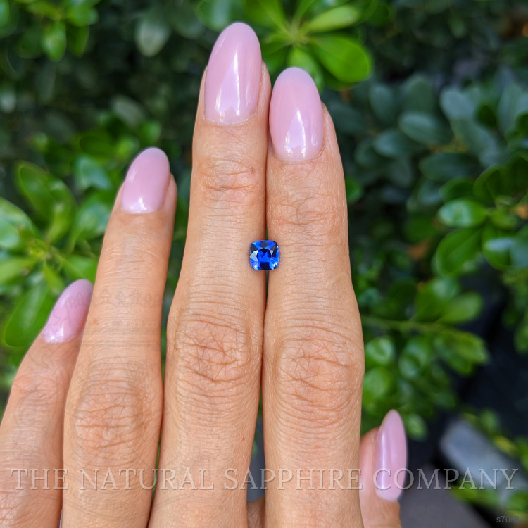 0.65 Ct. Blue Sapphire from Ceylon (Sri Lanka)