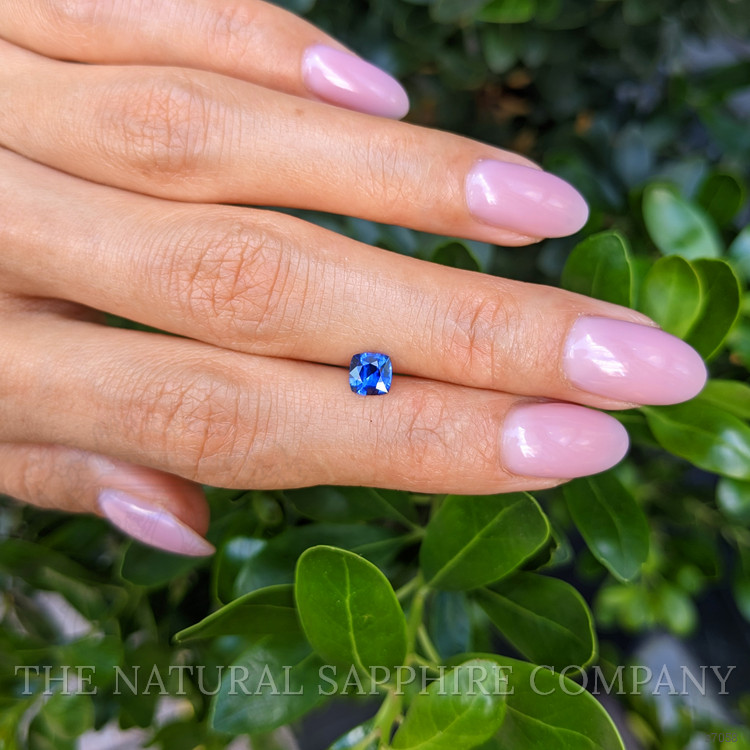 0.65 Ct. Blue Sapphire from Ceylon (Sri Lanka)