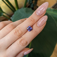 2.94 Ct. Purple Sapphire from Madagascar Life Style