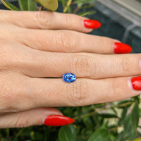 1.55 Ct. Blue Sapphire from Ceylon (Sri Lanka) Life Style
