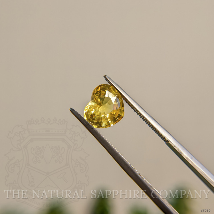 3.16 Ct. Yellow Sapphire from Ceylon (Sri Lanka)