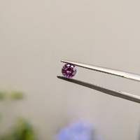 0.48 Ct. Purple Sapphire from Ceylon (Sri Lanka) Life Style