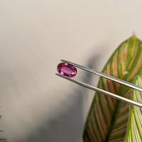 2.13 Ct. Reddish Pink Sapphire from Ceylon (Sri Lanka) Life Style