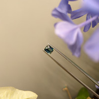1.58 Ct. Bluish Green Sapphire from Ceylon (Sri Lanka) Life Style