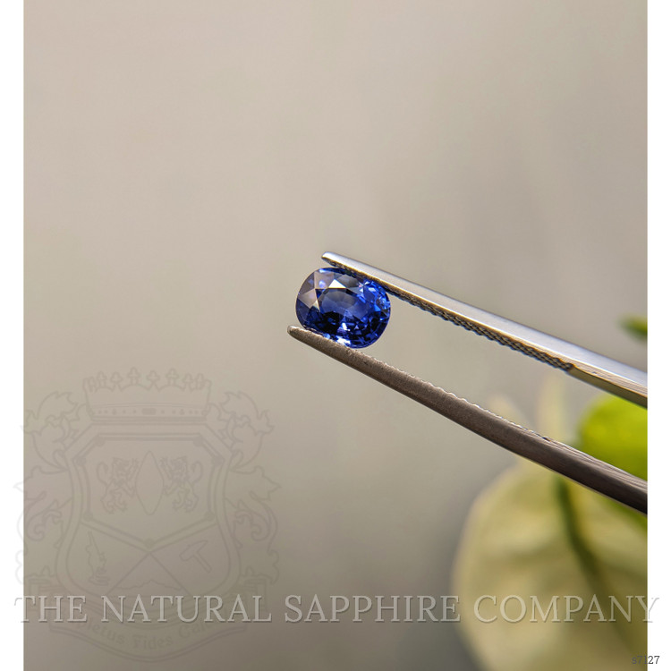 1.20 Ct. Blue Sapphire from Ceylon (Sri Lanka)