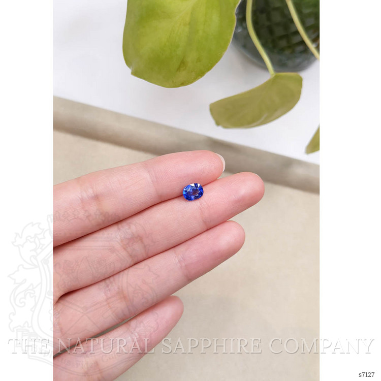 1.20 Ct. Blue Sapphire from Ceylon (Sri Lanka)