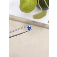 1.23 Ct. Blue Sapphire from Ceylon (Sri Lanka) Life Style