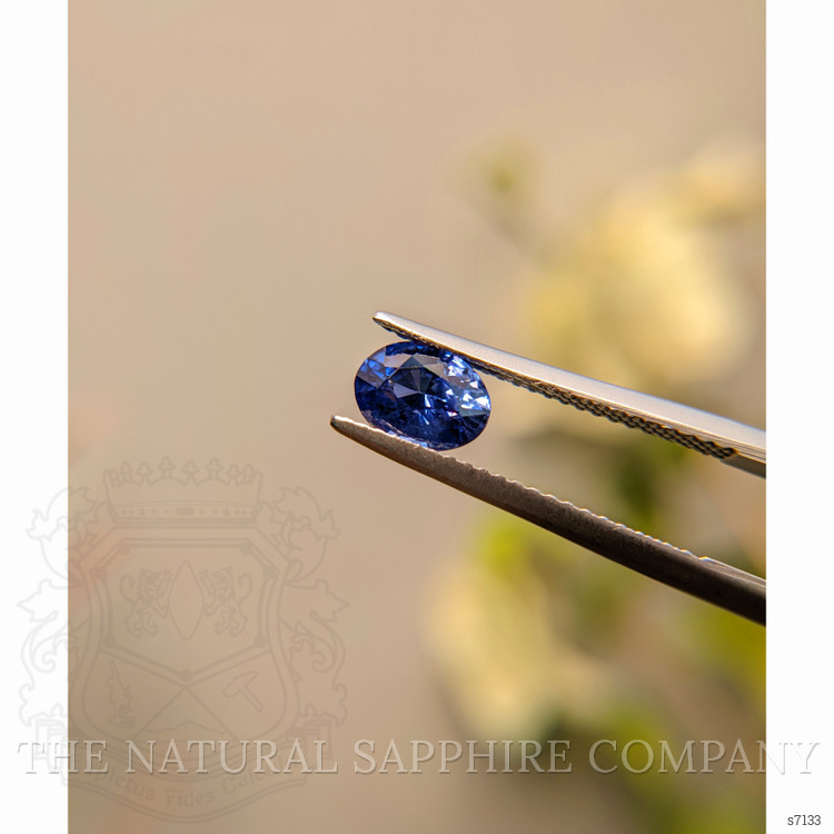 1.13 Ct. Blue Sapphire from Ceylon (Sri Lanka)
