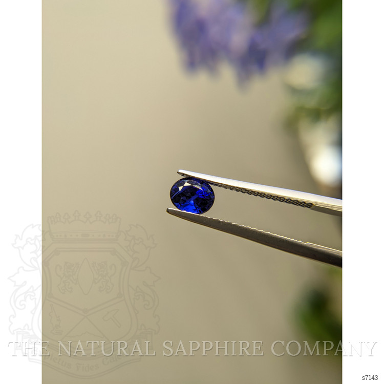 1.14 Ct. Blue Sapphire from Ceylon (Sri Lanka)