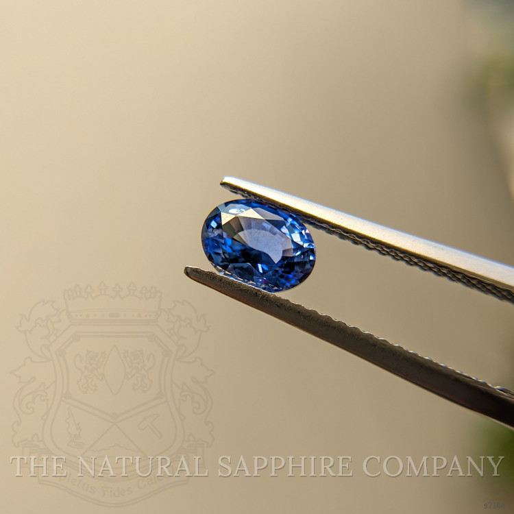1.20 Ct. Blue Sapphire from Ceylon (Sri Lanka)