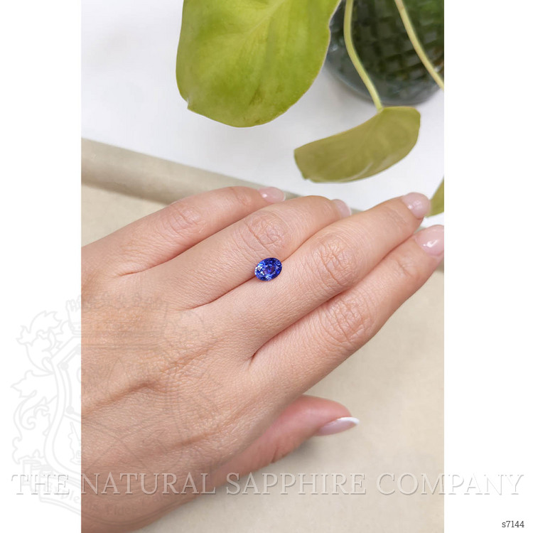 1.20 Ct. Blue Sapphire from Ceylon (Sri Lanka)