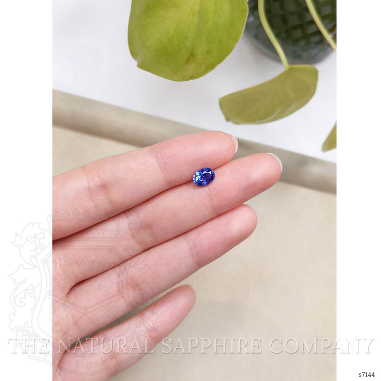 1.20 Ct. Blue Sapphire from Ceylon (Sri Lanka)