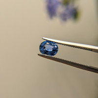 1.19 Ct. Blue Sapphire from Ceylon (Sri Lanka) Life Style