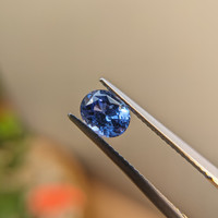 1.32 Ct. Blue Sapphire from Ceylon (Sri Lanka) Life Style
