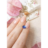 1.32 Ct. Blue Sapphire from Ceylon (Sri Lanka) Life Style