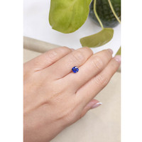 0.98 Ct. Blue Sapphire from Ceylon (Sri Lanka) Life Style