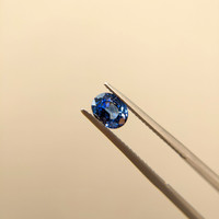 1.24 Ct. Blue Sapphire from Ceylon (Sri Lanka) Life Style