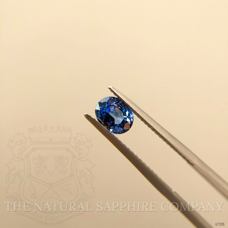 1.24 Ct. Blue Sapphire from Ceylon (Sri Lanka)