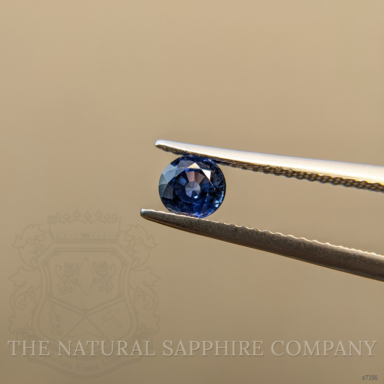 0.82 Ct. Blue Sapphire from Ceylon (Sri Lanka)