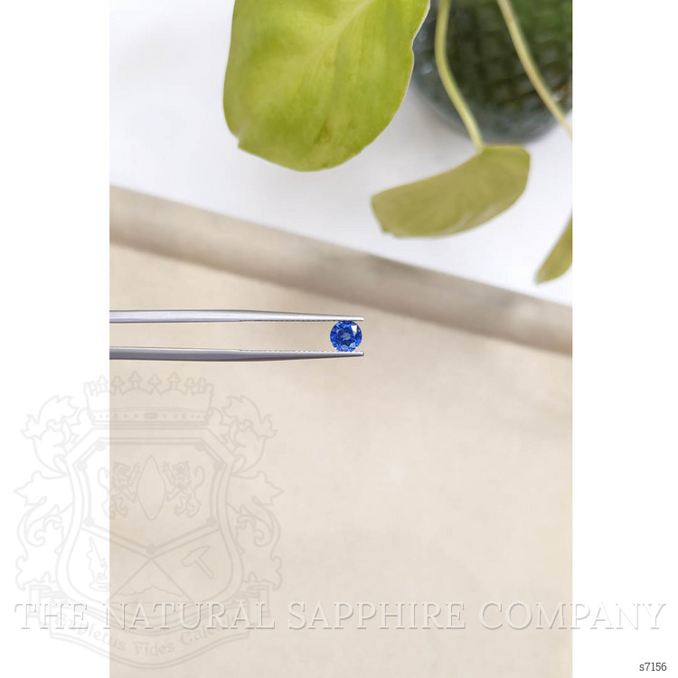 0.82 Ct. Blue Sapphire from Ceylon (Sri Lanka)