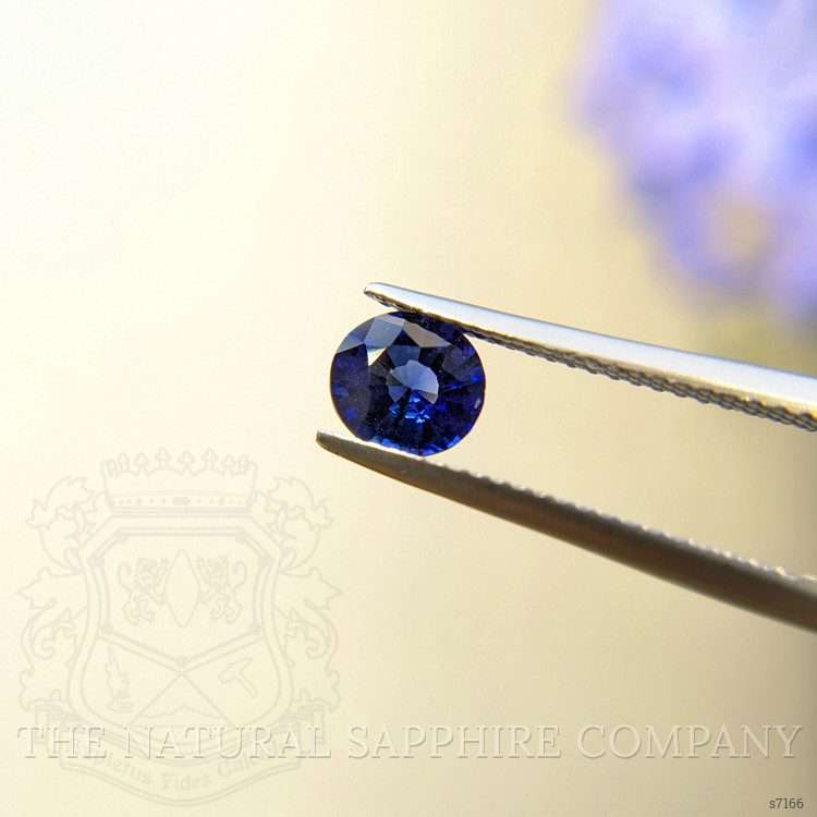 0.93 Ct. Blue Sapphire from Ceylon (Sri Lanka)