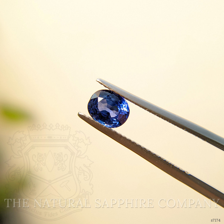 1.39 Ct. Blue Sapphire from Ceylon (Sri Lanka)