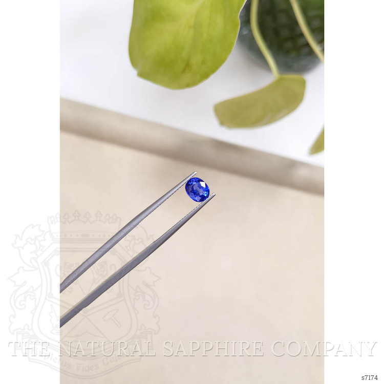 1.39 Ct. Blue Sapphire from Ceylon (Sri Lanka)