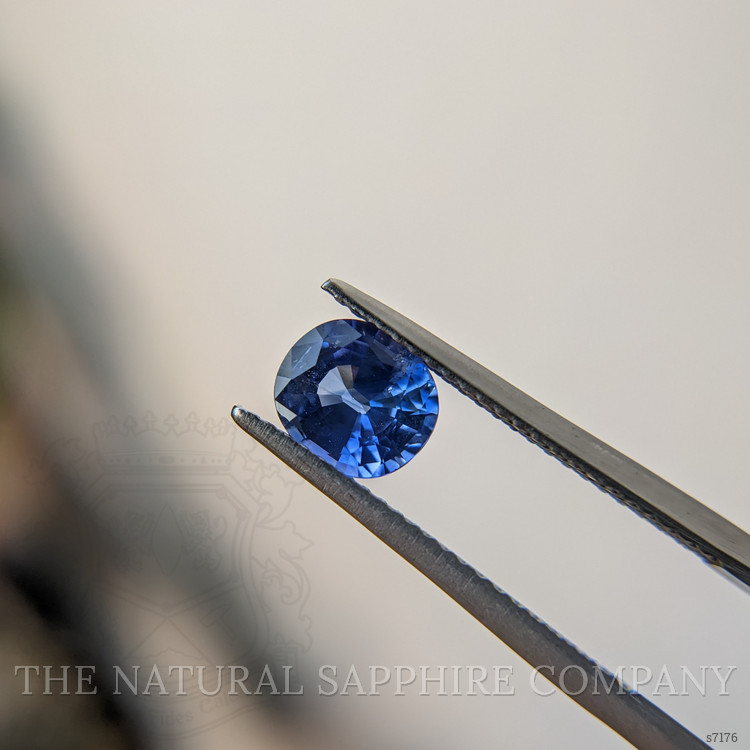 1.24 Ct. Blue Sapphire from Ceylon (Sri Lanka)