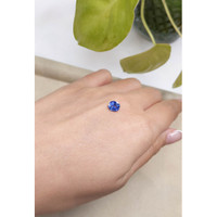 1.24 Ct. Blue Sapphire from Ceylon (Sri Lanka) Life Style