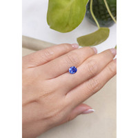 1.24 Ct. Blue Sapphire from Ceylon (Sri Lanka) Life Style