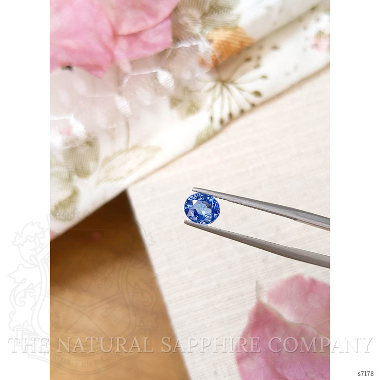 1.33 Ct. Blue Sapphire from Ceylon (Sri Lanka)