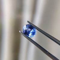 0.92 Ct. Blue Sapphire from Ceylon (Sri Lanka) Life Style