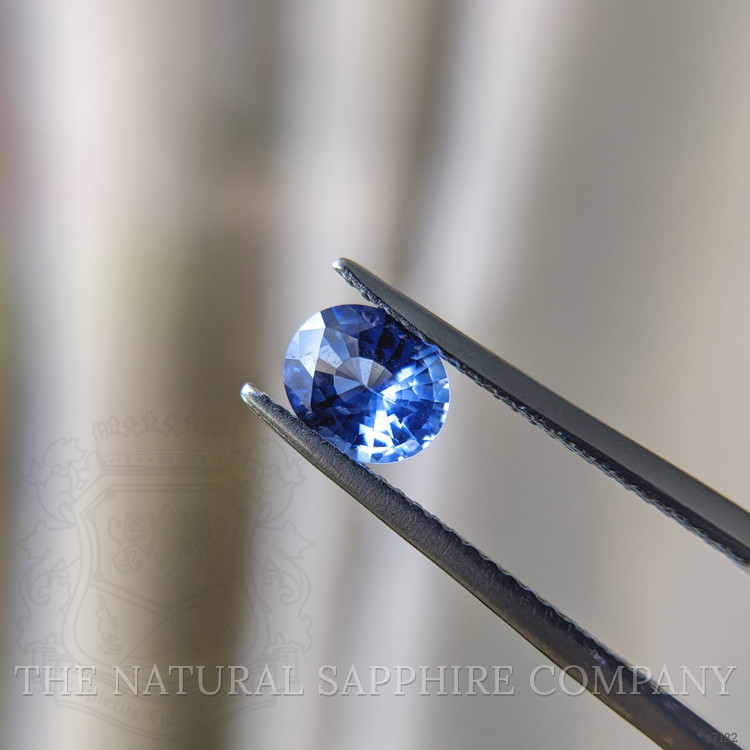 0.92 Ct. Blue Sapphire from Ceylon (Sri Lanka)