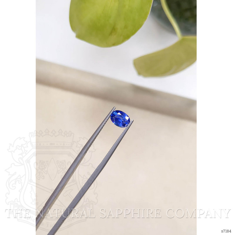 1.21 Ct. Blue Sapphire from Ceylon (Sri Lanka)