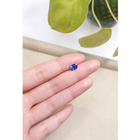 1.21 Ct. Blue Sapphire from Ceylon (Sri Lanka) Life Style
